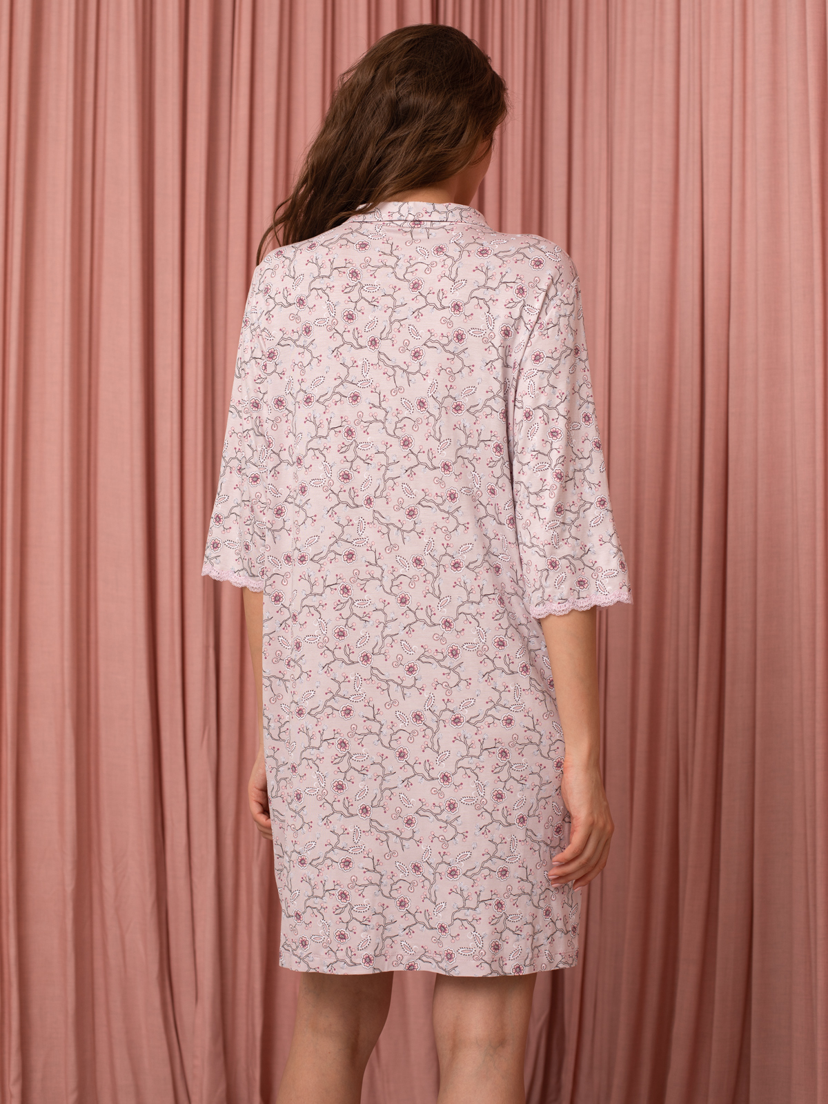 D1542Si Халат-рубашка