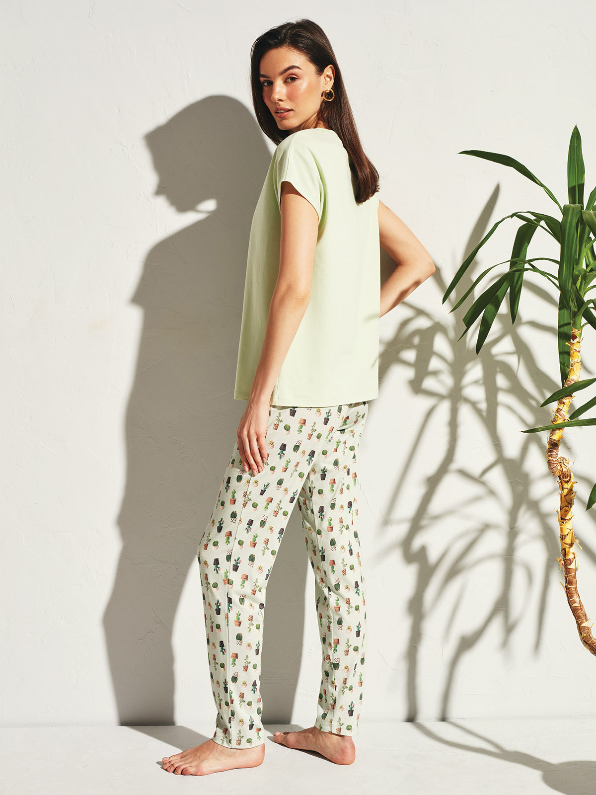 D2030SI Комплект жен.(Футболка+Брюки)