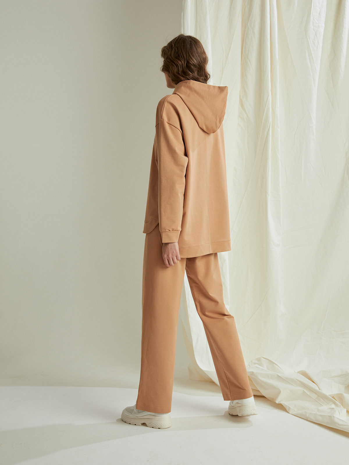 D9006Si Комплект жен. (Худи+Широкие Брюки)