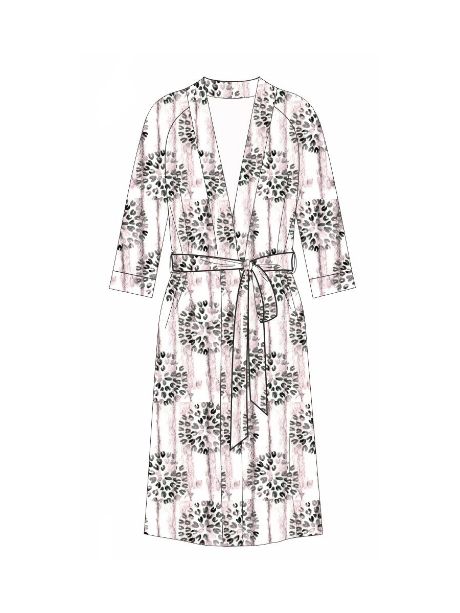 Халат ночной женский (на запах) SISI BATIK