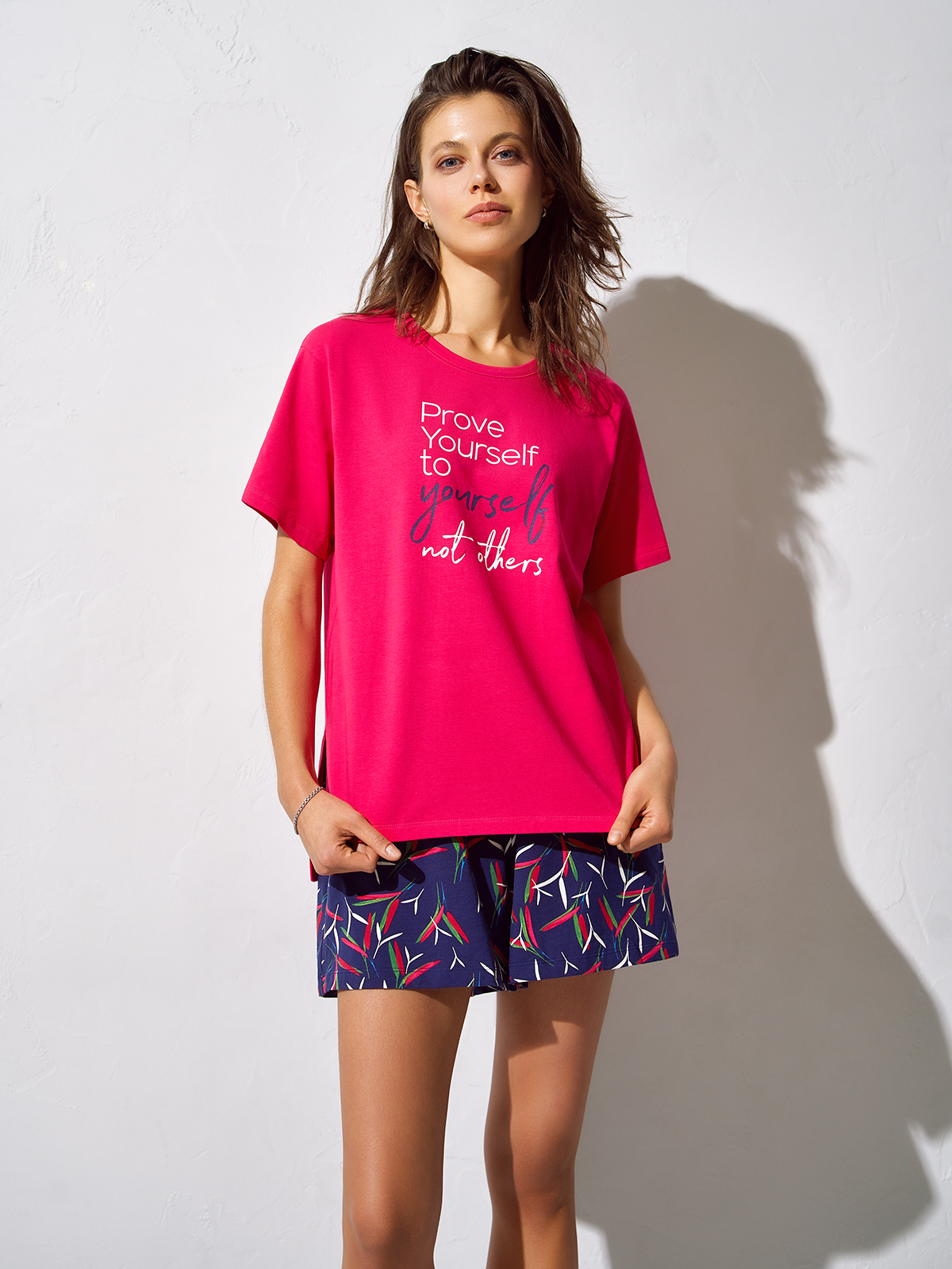 Комплект женский (Футболка+Шорты) SISI CAMILLA