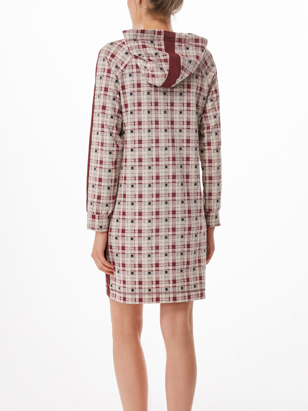 D0960Si Платье с капюшоном