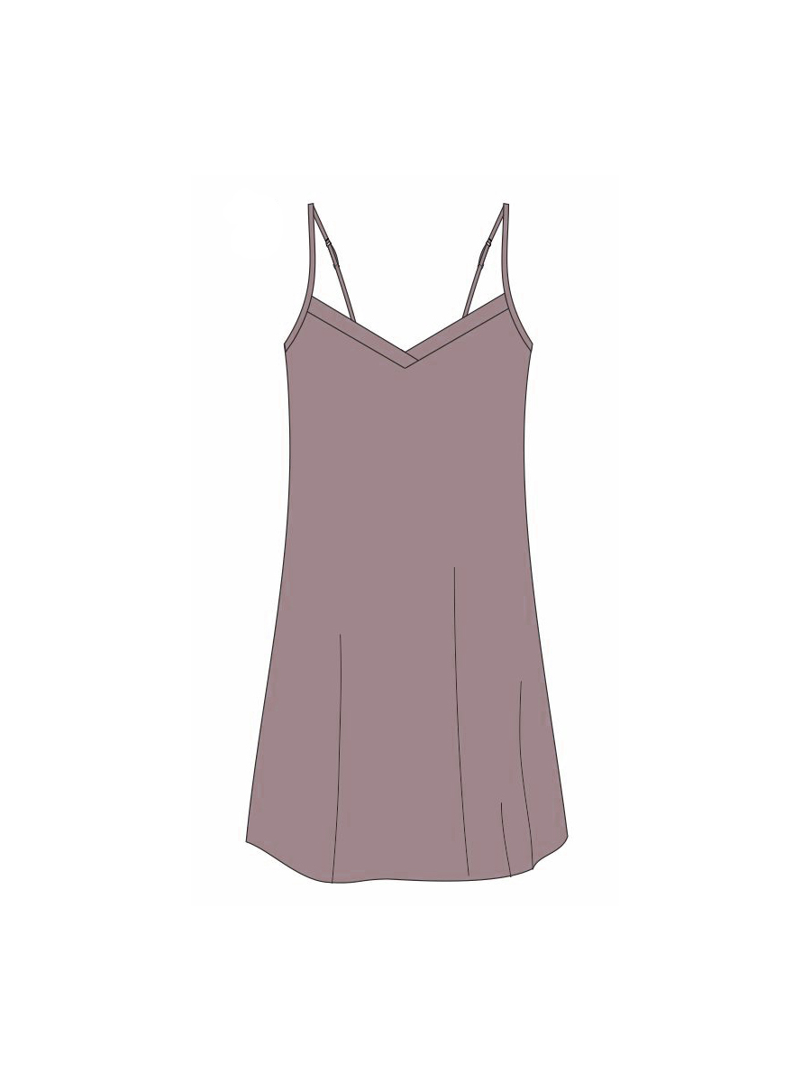 Сорочка ночная (на узких бретелях) женская SISI BATIK