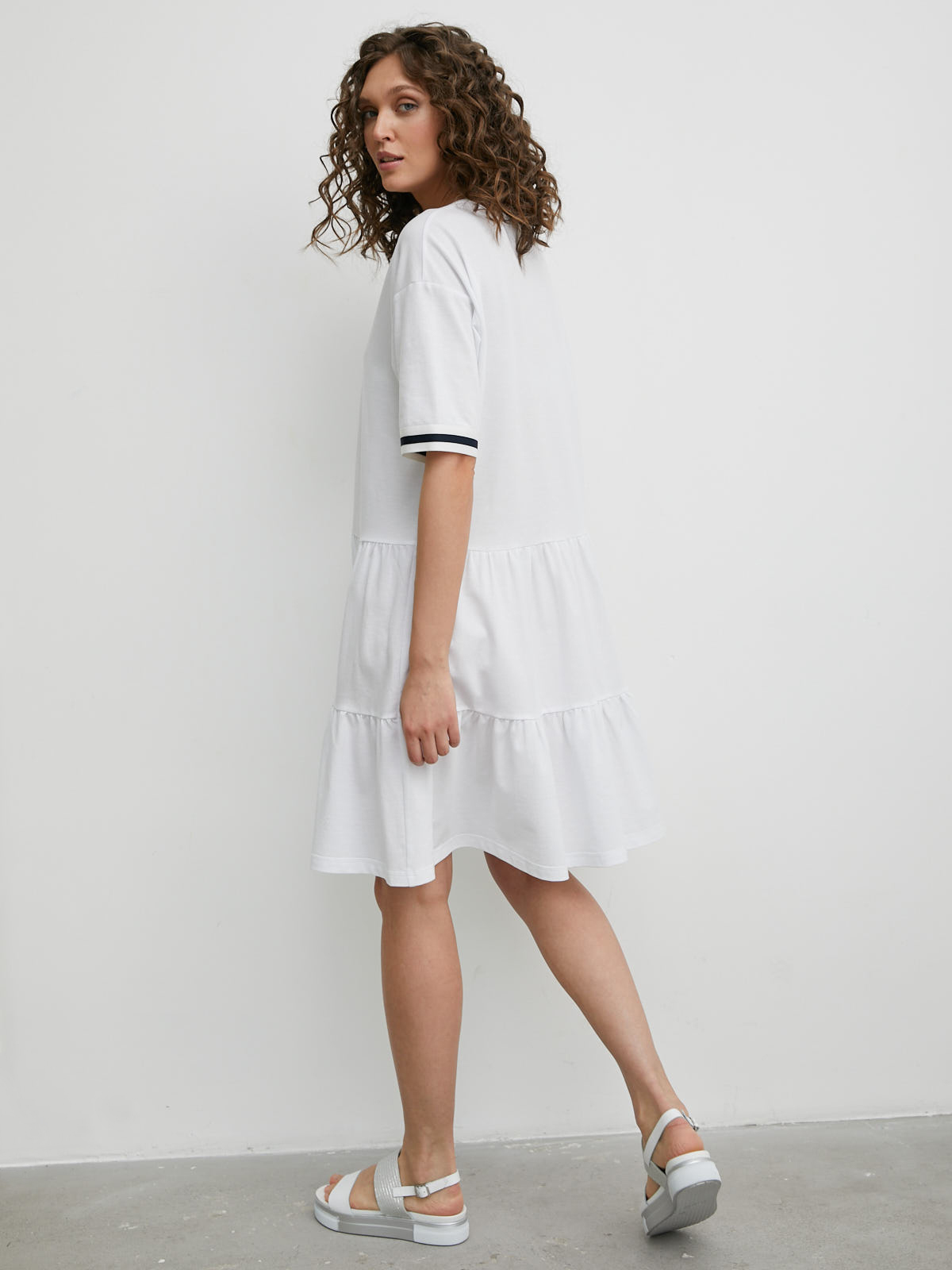 D1361Si Платье-туника